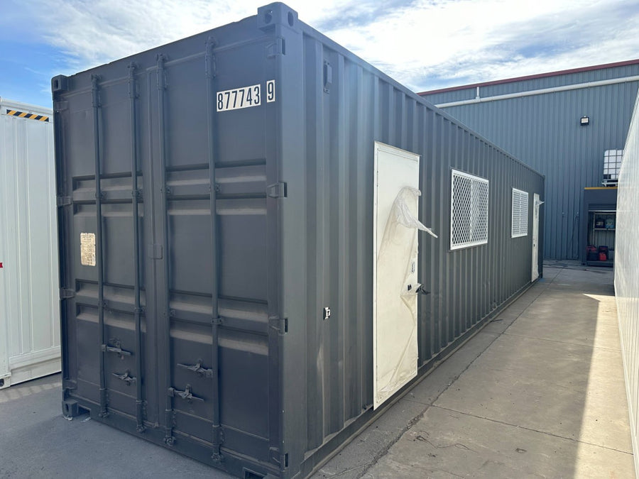 40 fods High Cube-kontorcontainer