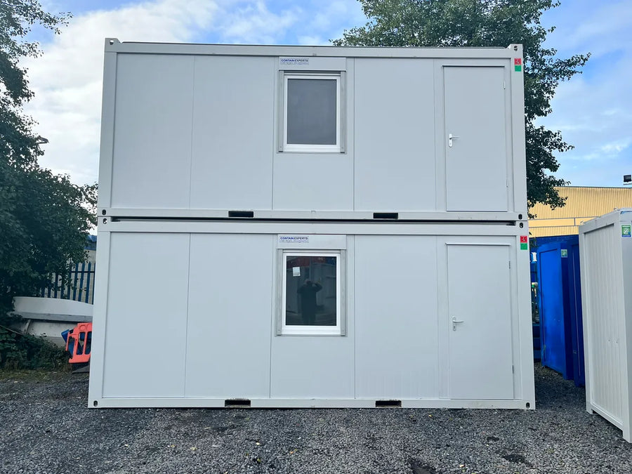 20 fods kontorcontainer