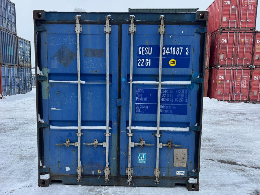 Brugt 20 FODS ISOLERET CONTAINER – Klar til brug
