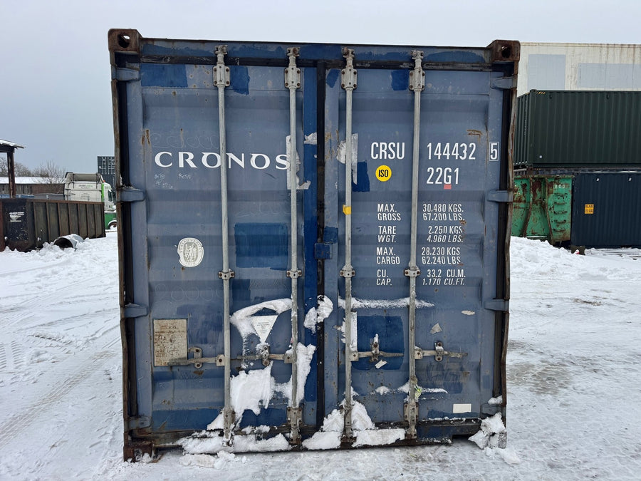 Brugt 20 FODS ISOLERET CONTAINER