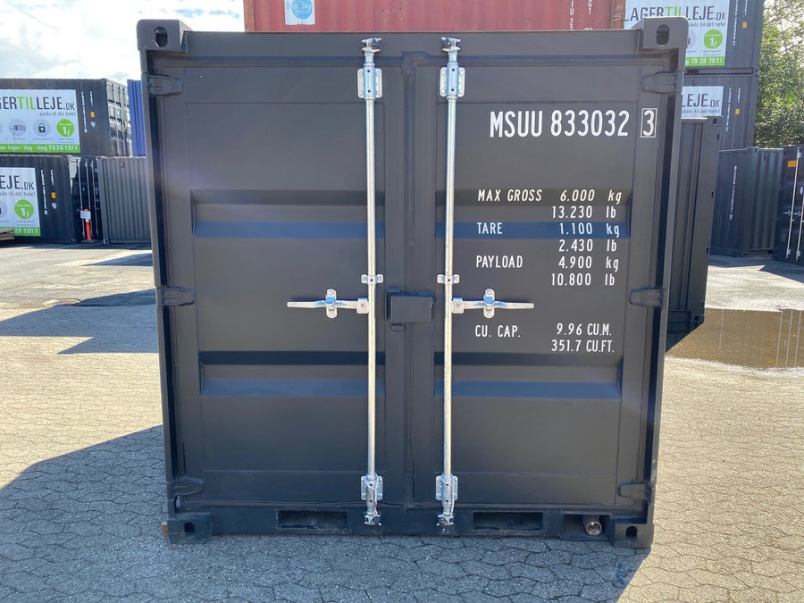 8' MILJØCONTAINER – Sikker opbevaring af miljøfarligt affald